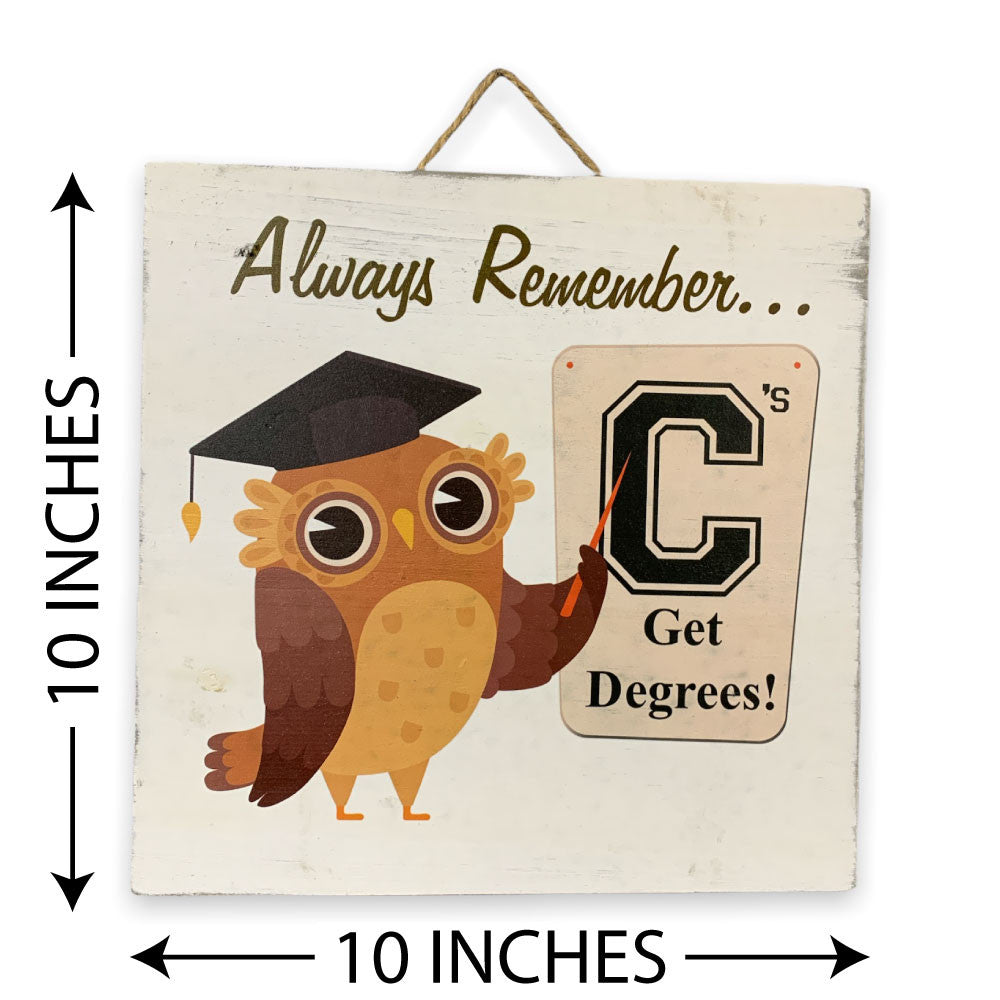 C's Get Degrees