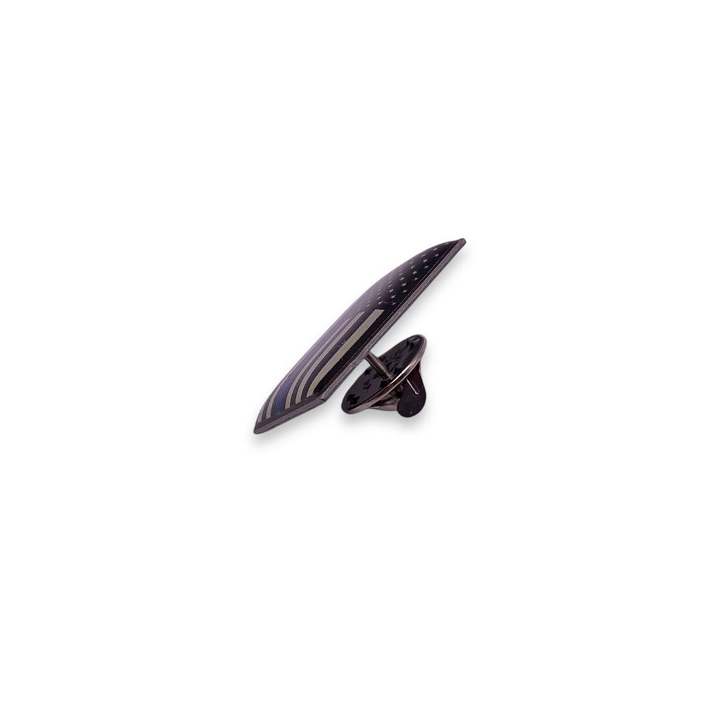 Thin White Line EMS EMT Support Lapel Pin