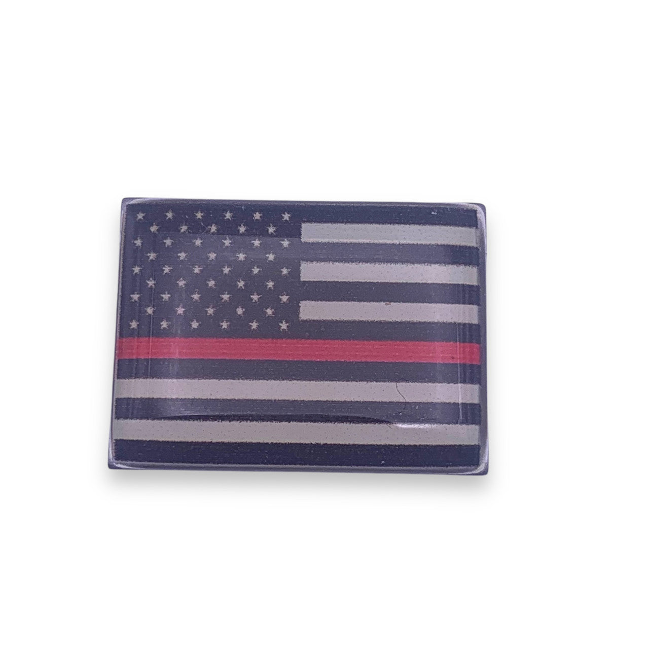 Thin Red Line Flag Lapel Pin