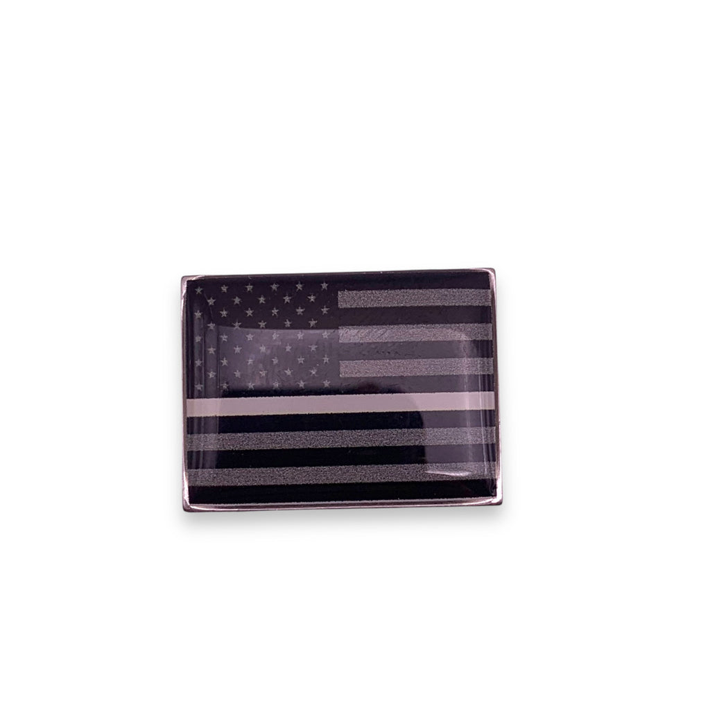 Thin White Line EMS EMT Support Lapel Pin