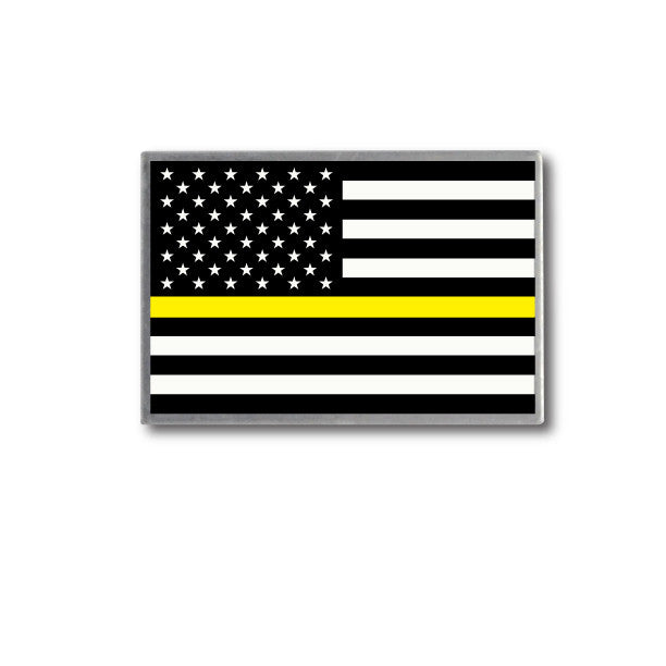 Thin Yellow Line Flag Lapel Pin