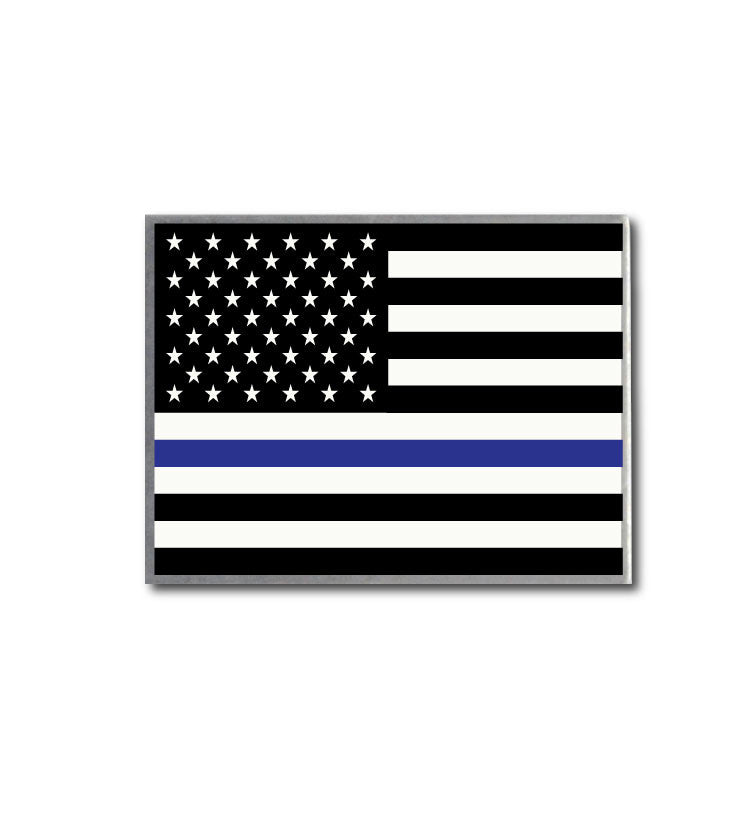 Thin Blue Line Lapel Pin
