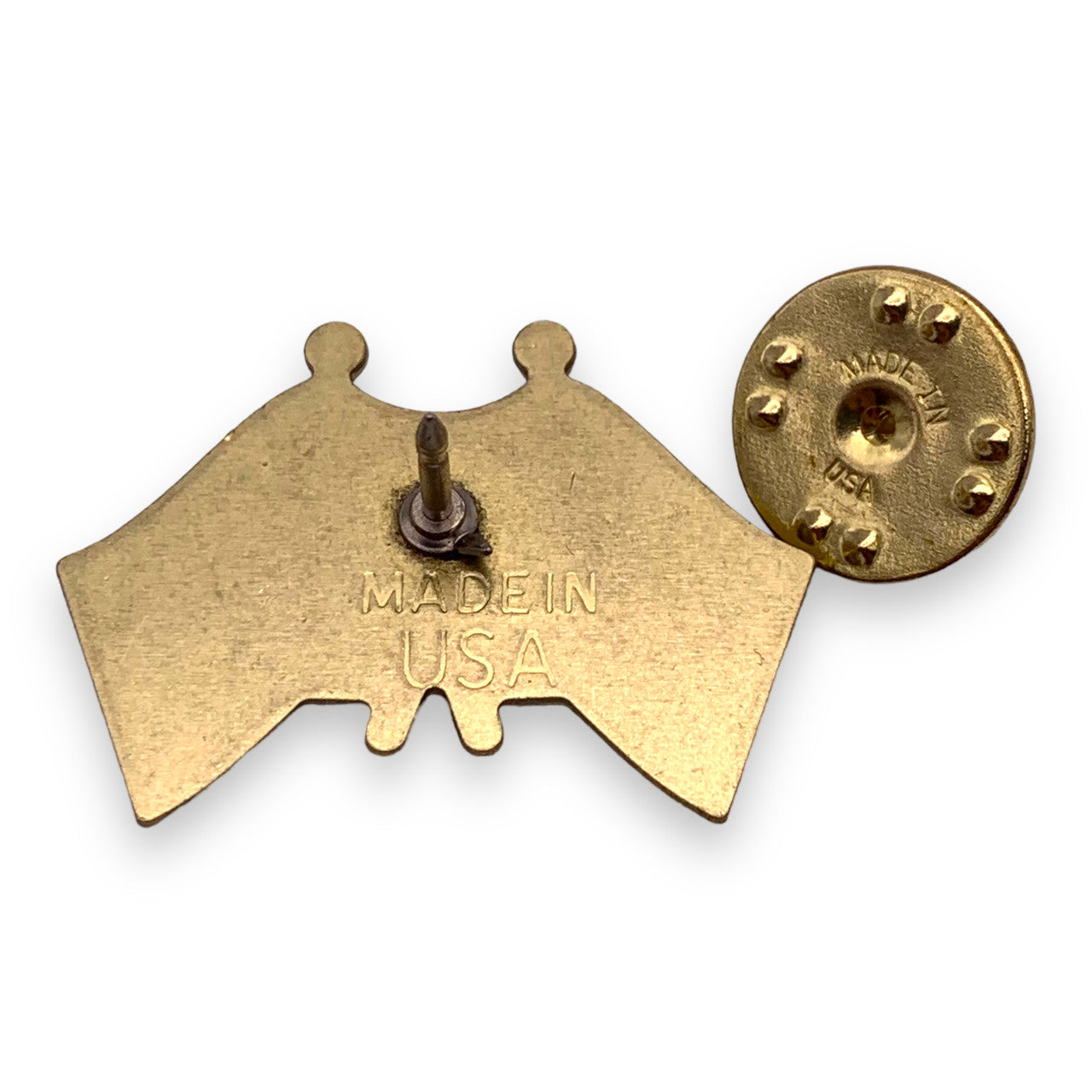 US / Israel Crossed Flags Pin