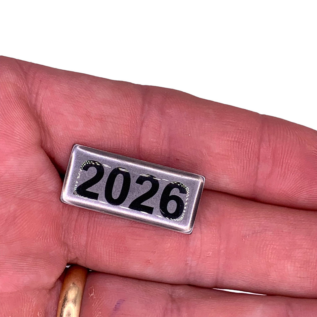 Year Lapel Pin - Choose your Year