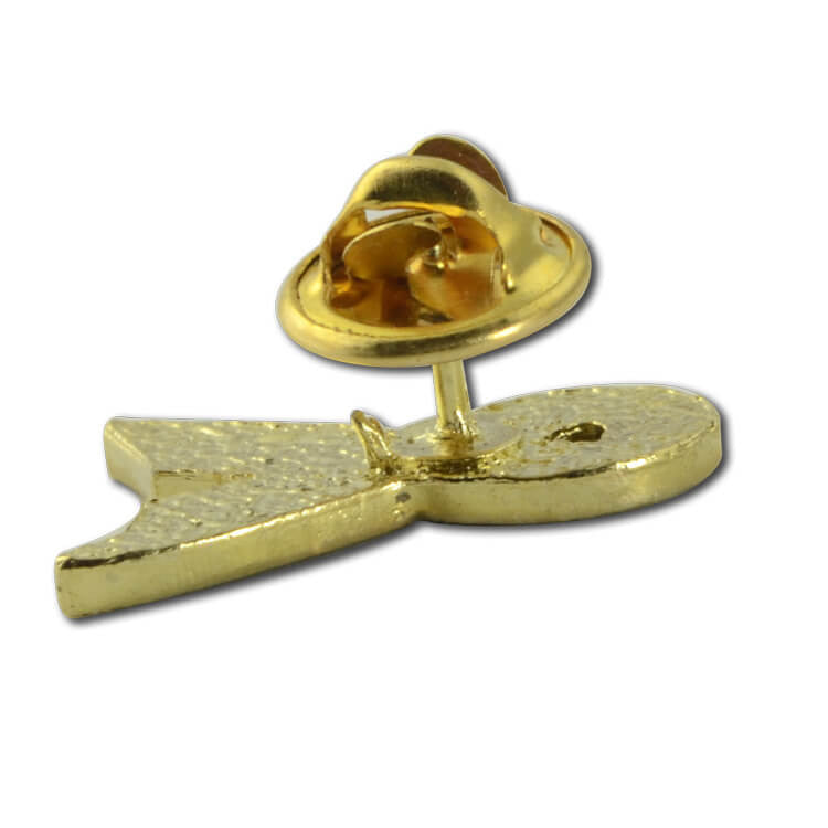 Custom Awareness Ribbon Lapel Pins: Custom Ribbon Lapel Pin