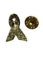Fibroids Awareness Ribbon Lapel Pin