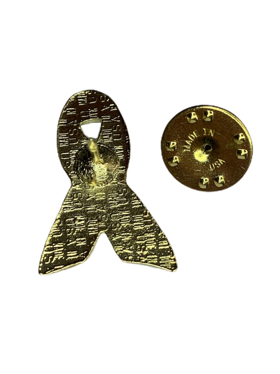 Fibroids Awareness Ribbon Lapel Pin