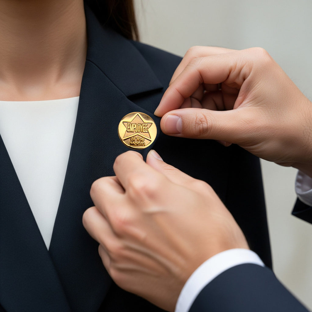 Employee of the Month Lapel Pin
