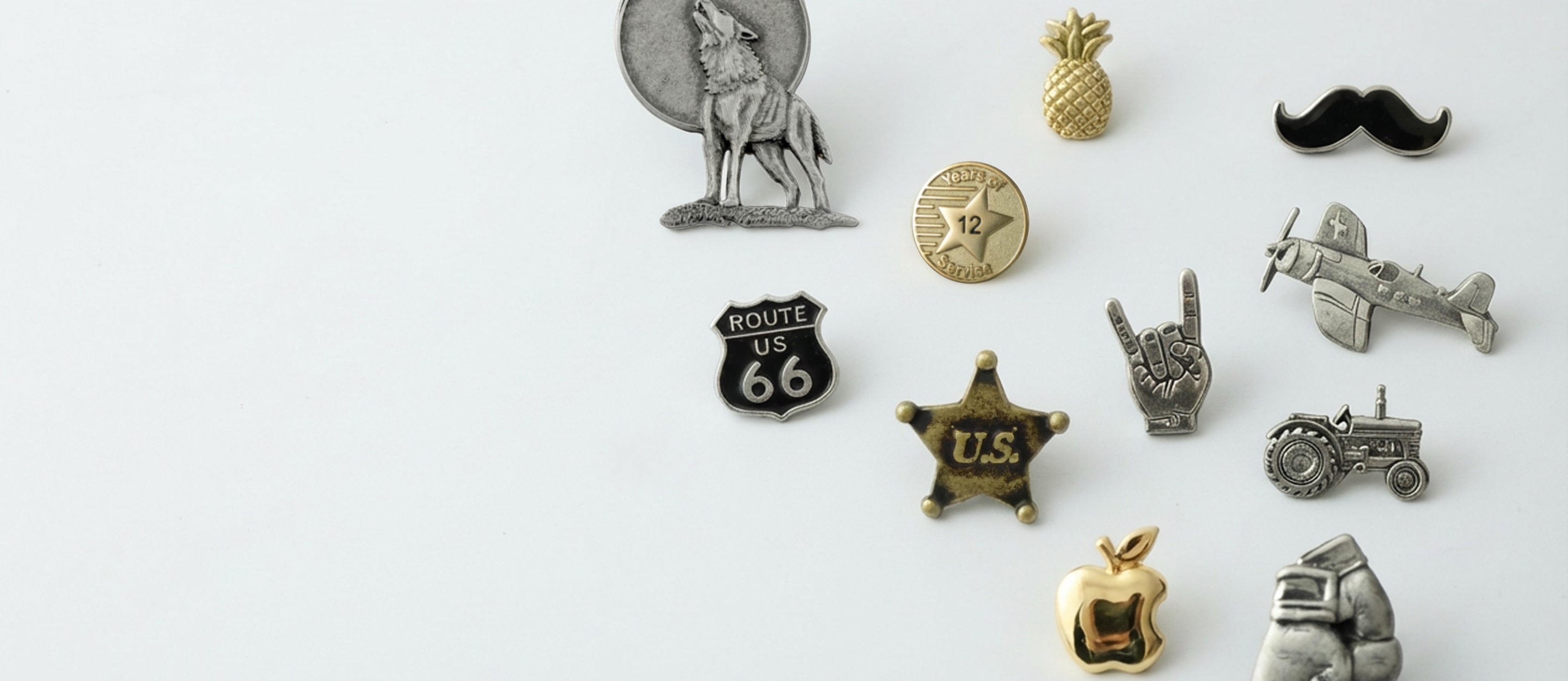 stockpins.com custom pins examples