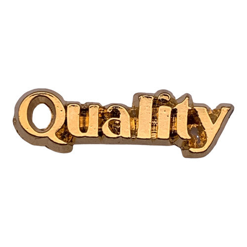 Quality 2 Lapel Pin