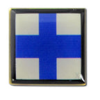 Nautical Code Flag Lapel Pin - X - X-Ray
