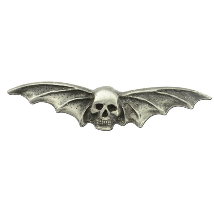 Skull With Wings Pin