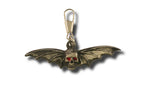 Skull and Wings Zipper Pull