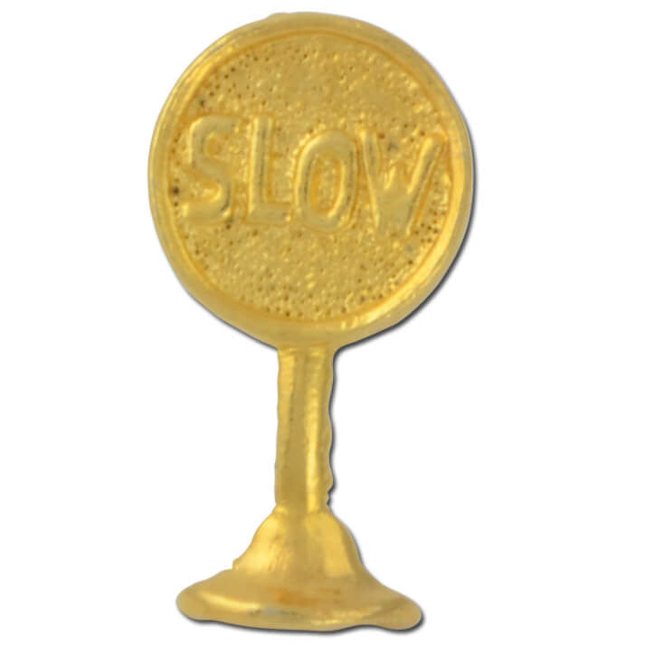 Slowsign Lapel Pin