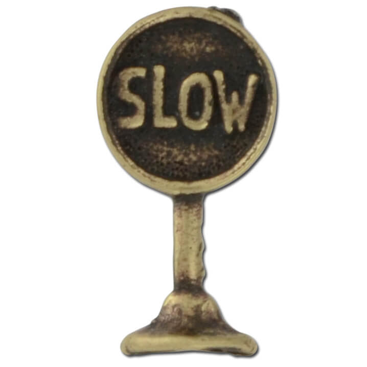 Slowsign Lapel Pin