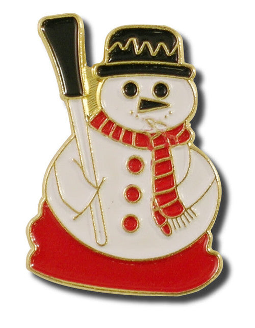 Snowman 3 Lapel Pin