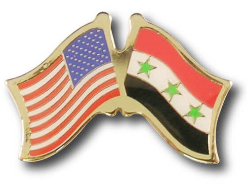 US / Iraq Crossed Flags