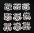 Motorcycle US 66 Pin Package #2A
