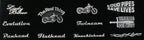 Motorcycle Assorted Pin Package #3B