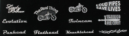 Motorcycle Assorted Pin Package #3B
