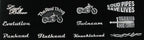 Motorcycle Assorted Pin Package #3B