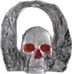 Winged Skull Pin