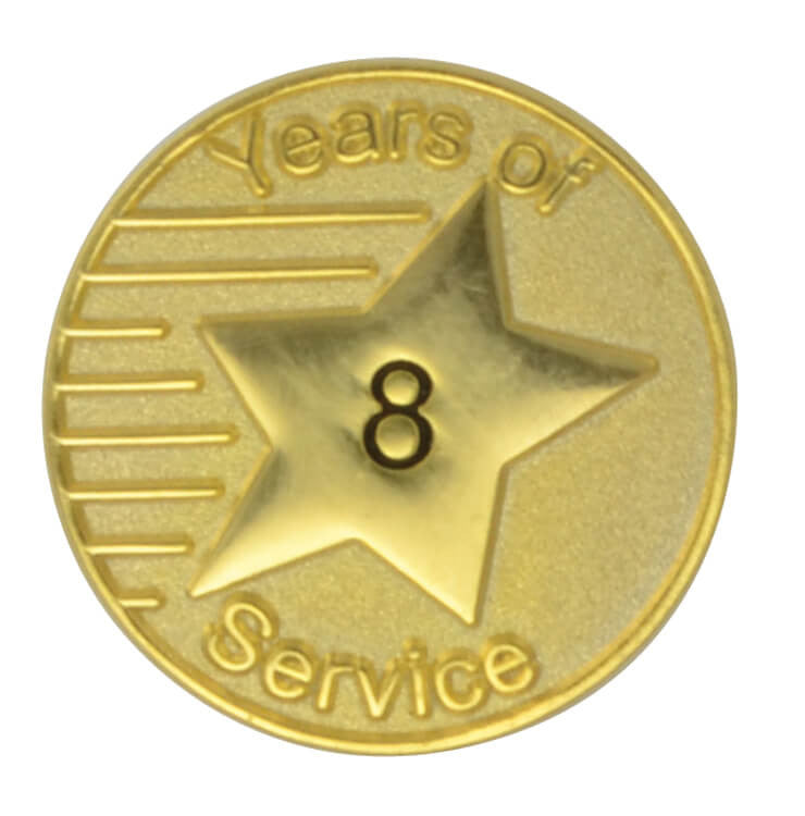 YOS - Years of Service Lapel Pin