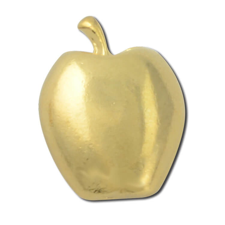 Golden Apple Lapel Pin