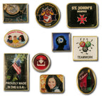 12 Shapes and sizes to choose from.  Available in brass or stainless steel
