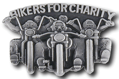 Bikers For Charity Pin
