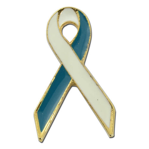 Cervical Cancer Ribbon Lapel Pin