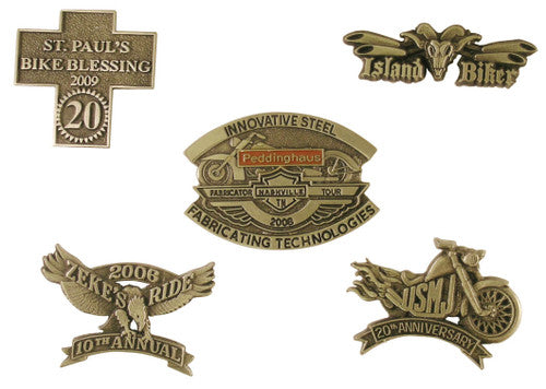 Custom Biker Pins: Completely Custom Biker Pins