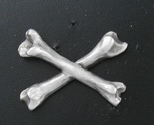 Cross Bones 1 Lapel Pin
