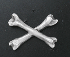 Cross Bones 1 Biker Pin WHOLESALE