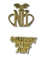 Custom Lapel Pins: Custom Cut Out Letter Pins