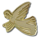 Custom Lapel Pins: Custom Two Tone Matte Gold and Silver Pins