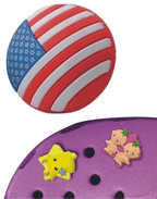 Flags for Your Crocs