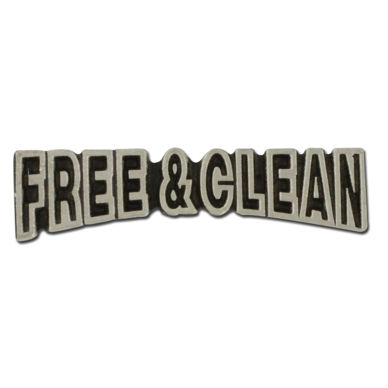 Free & Clean Lapel Pin