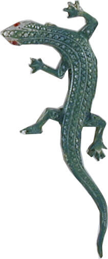 Gecko Lizard Pin