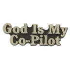 God Is My Co-Pilot Pin