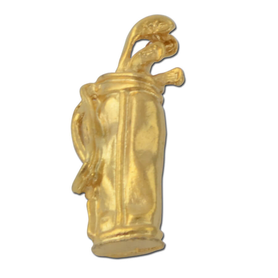 Golf Club Bag Lapel Pin