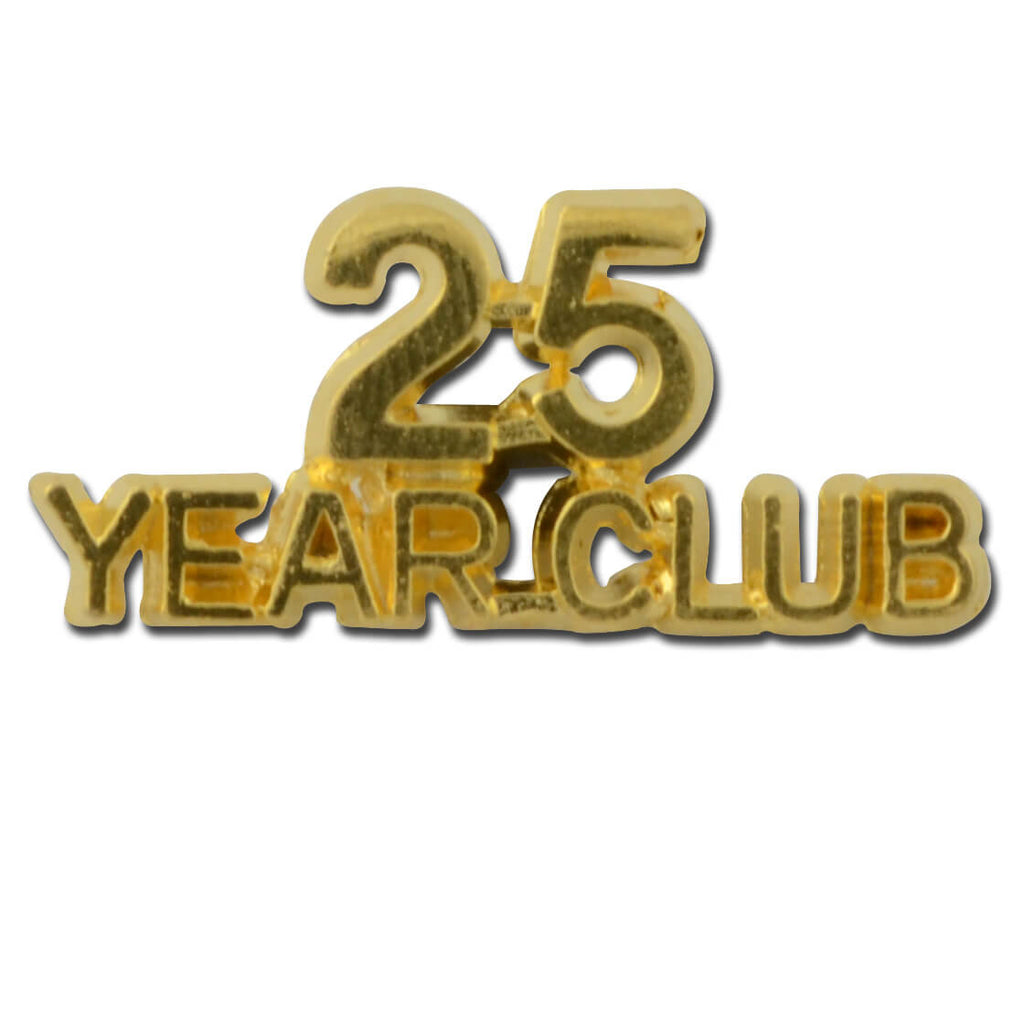25 year club Lapel Pin