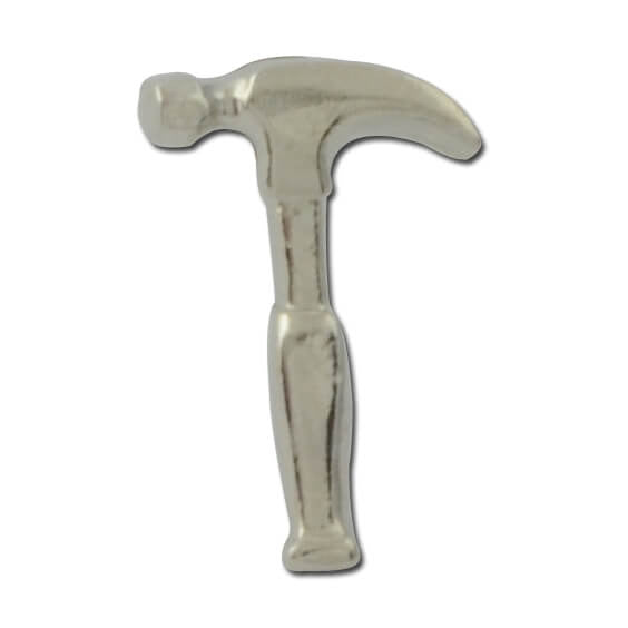 D04 Claw Hammer Lapel Pin