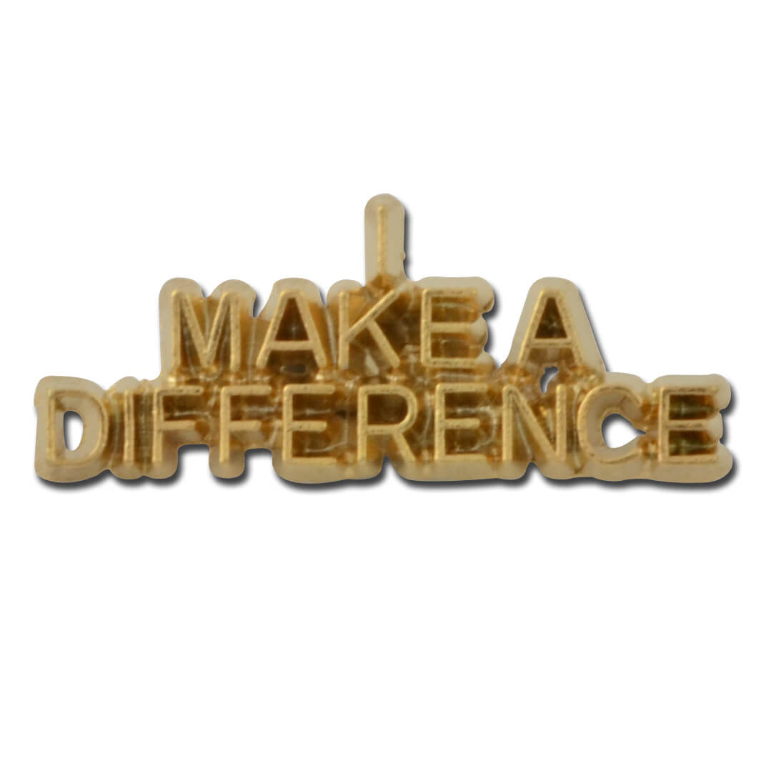 J07 - I Make a Difference Lapel Pin
