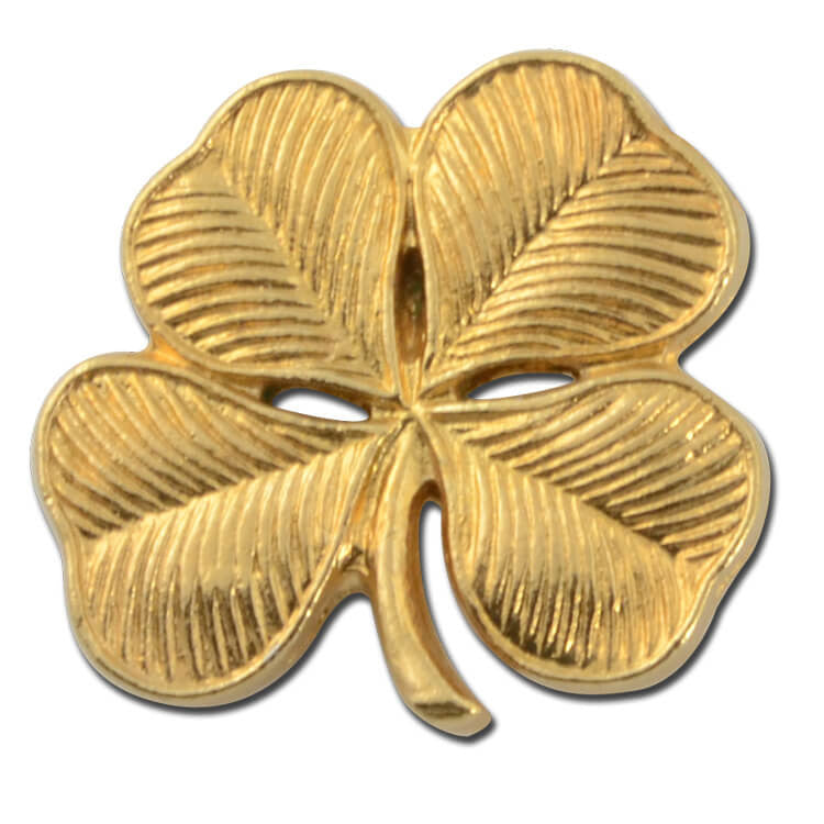 L10 - 4 Leaf Clover Lapel Pin
