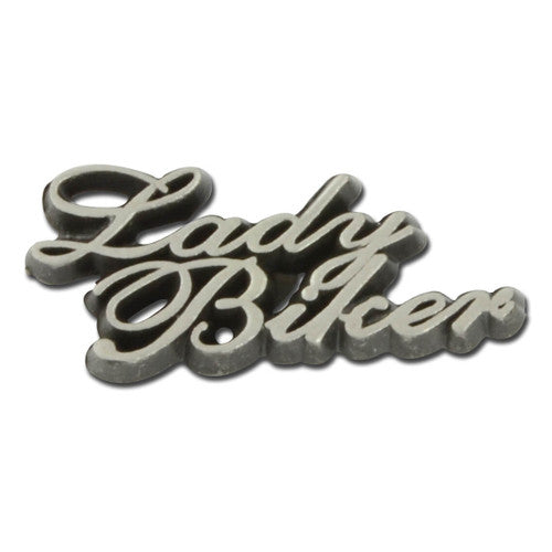 Lady Biker Pin