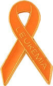 K28 Leukemia Awareness Ribbon Lapel Pin