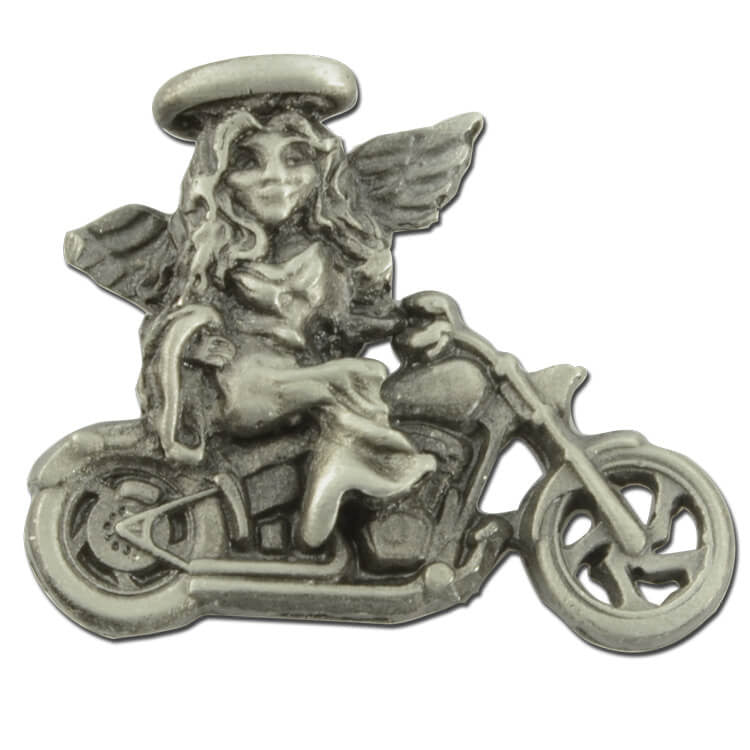 Motorcycle Angel Pin