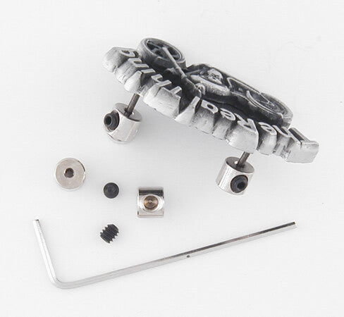 Set of 12 pin-locks.  Locking lapel pin backs