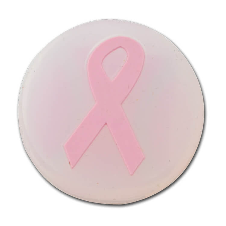Pink Ribbon Breast Cancer Awareness Tennis Vibration Dampener